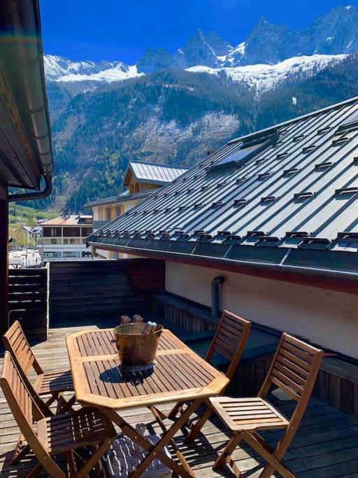 90M2 Hypercentre, Terrace, Next To Ski Lift シャモニー エクステリア 写真