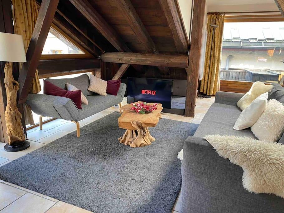 90M2 Hypercentre, Terrace, Next To Ski Lift シャモニー エクステリア 写真