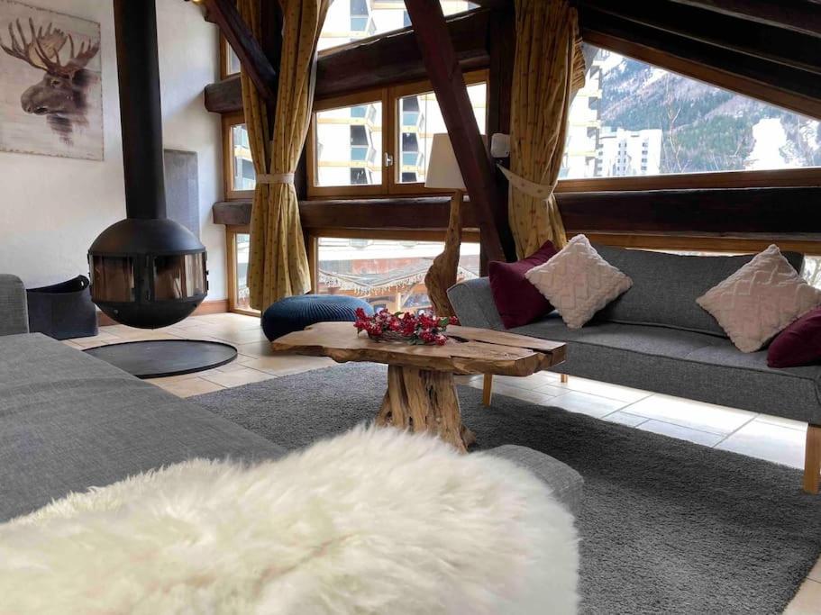 90M2 Hypercentre, Terrace, Next To Ski Lift シャモニー エクステリア 写真