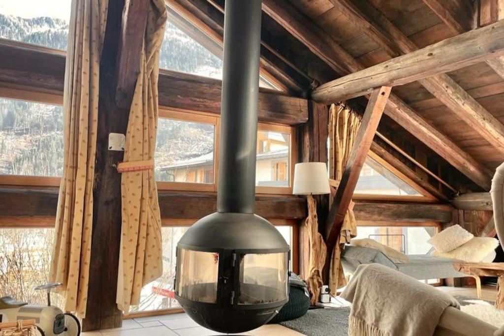 90M2 Hypercentre, Terrace, Next To Ski Lift シャモニー エクステリア 写真